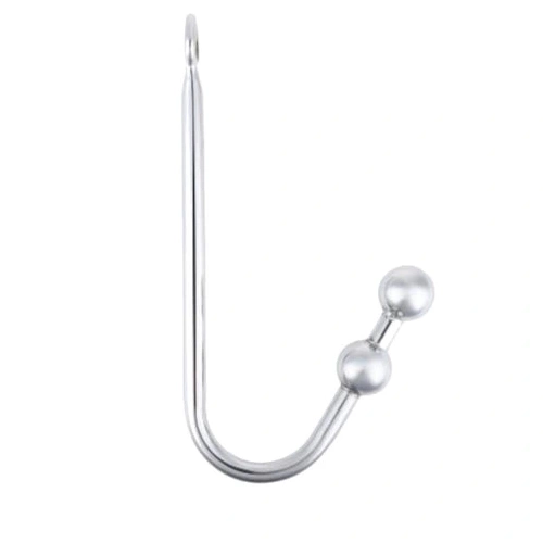 Pleasurable Two Balls 4417 Hook Steel Stainless Anal 0719